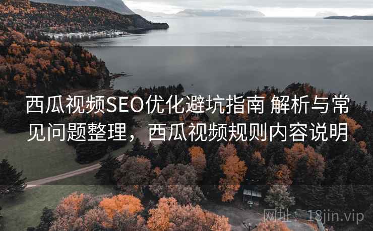 西瓜视频SEO优化避坑指南 解析与常见问题整理，西瓜视频规则内容说明