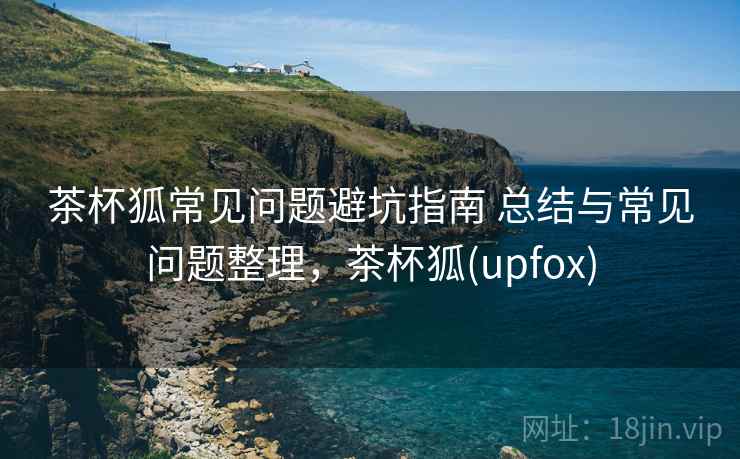 茶杯狐常见问题避坑指南 总结与常见问题整理，茶杯狐(upfox)