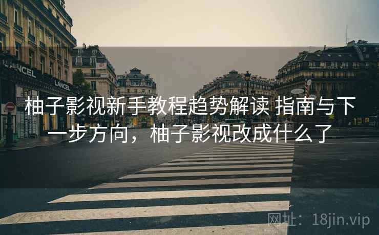 柚子影视新手教程趋势解读 指南与下一步方向，柚子影视改成什么了