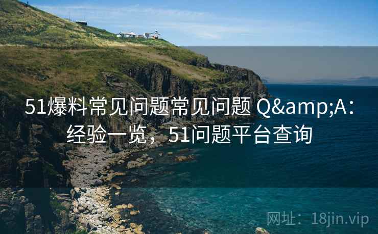 51爆料常见问题常见问题 Q&A：经验一览，51问题平台查询