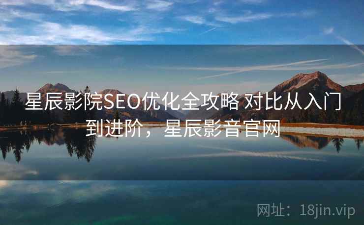 星辰影院SEO优化全攻略 对比从入门到进阶，星辰影音官网