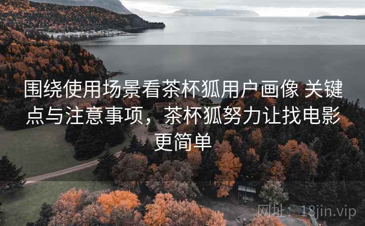 围绕使用场景看茶杯狐用户画像 关键点与注意事项，茶杯狐努力让找电影更简单
