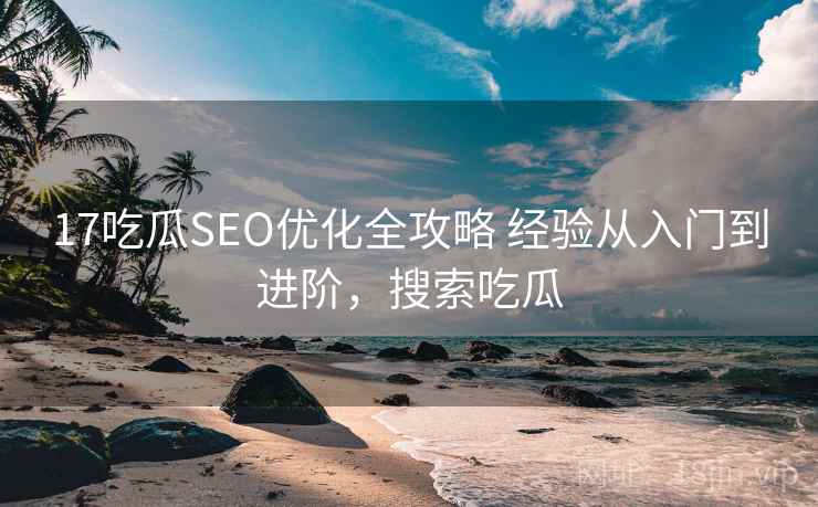 17吃瓜SEO优化全攻略 经验从入门到进阶，搜索吃瓜