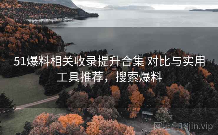 51爆料相关收录提升合集 对比与实用工具推荐,搜索爆料 51爆料相关收录提升合集 对比与实用工具推荐,搜索爆料